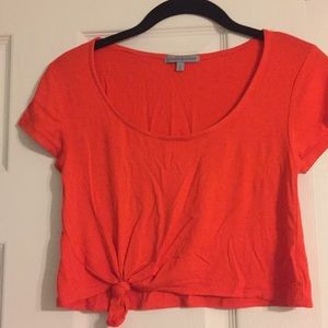 Orange Crop Top